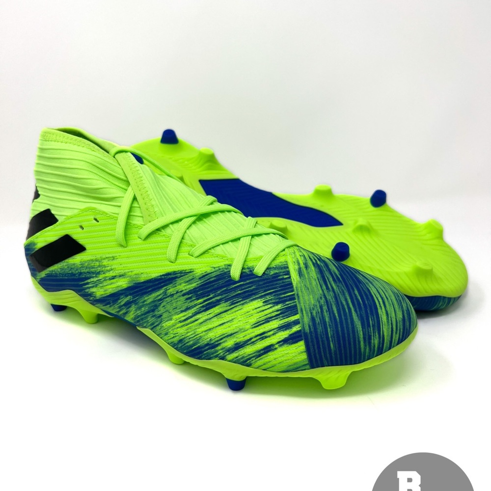 ADIDAS  Men's Nemeziz 19.3 FG Soccer Cleats Green FV3988 multiple sizes 7M
